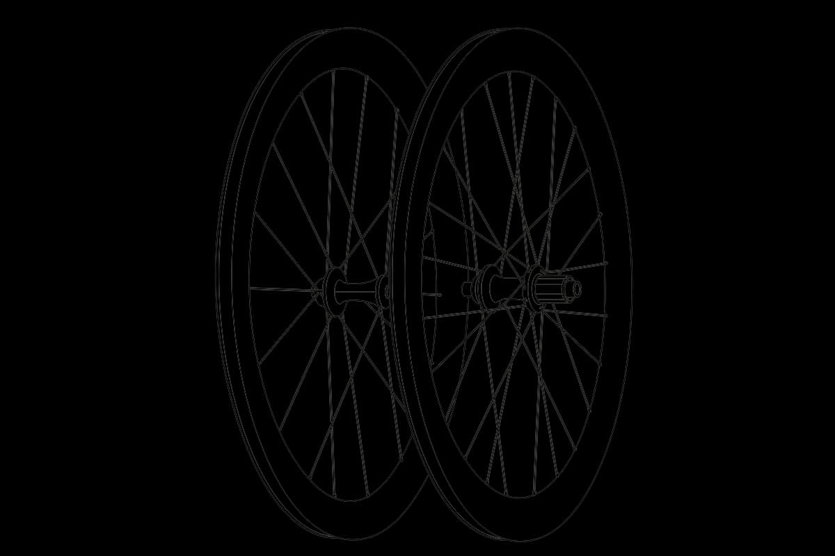 Roval Rapide CLX II — line drawing